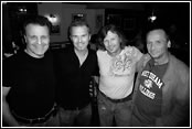 Mark Needham, producer Charlie Midnight, Buck Johnson, songwriter James Dean Hicks